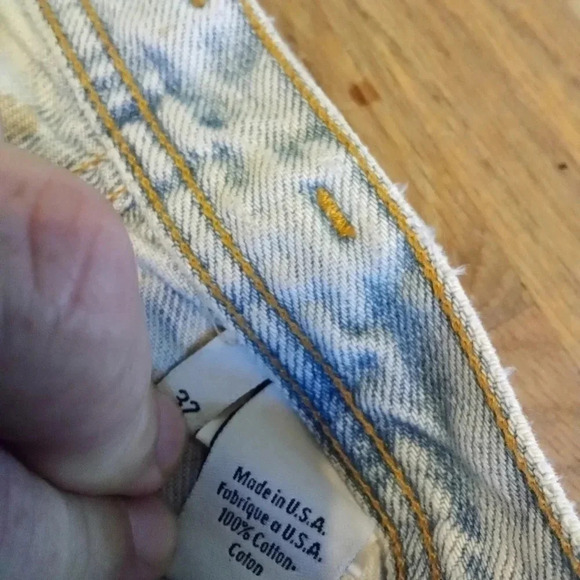 Hippie Bell Bottom Flare Jeans 31x30 Calvin Klein - Picture 10 of 15